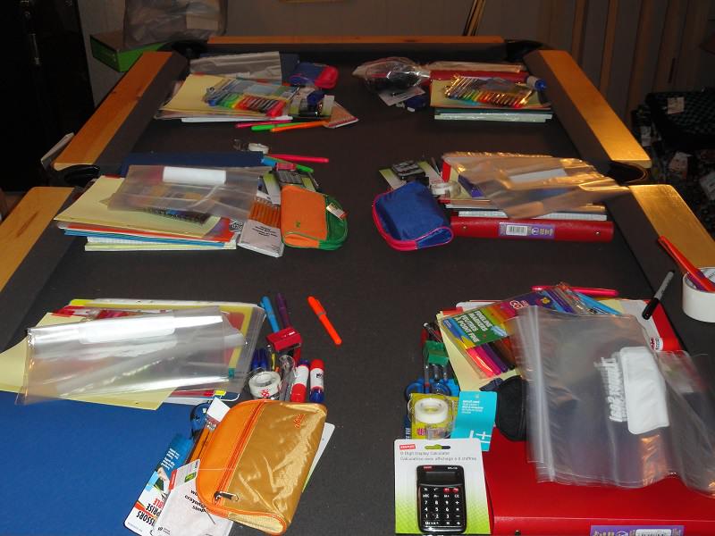 packing bags